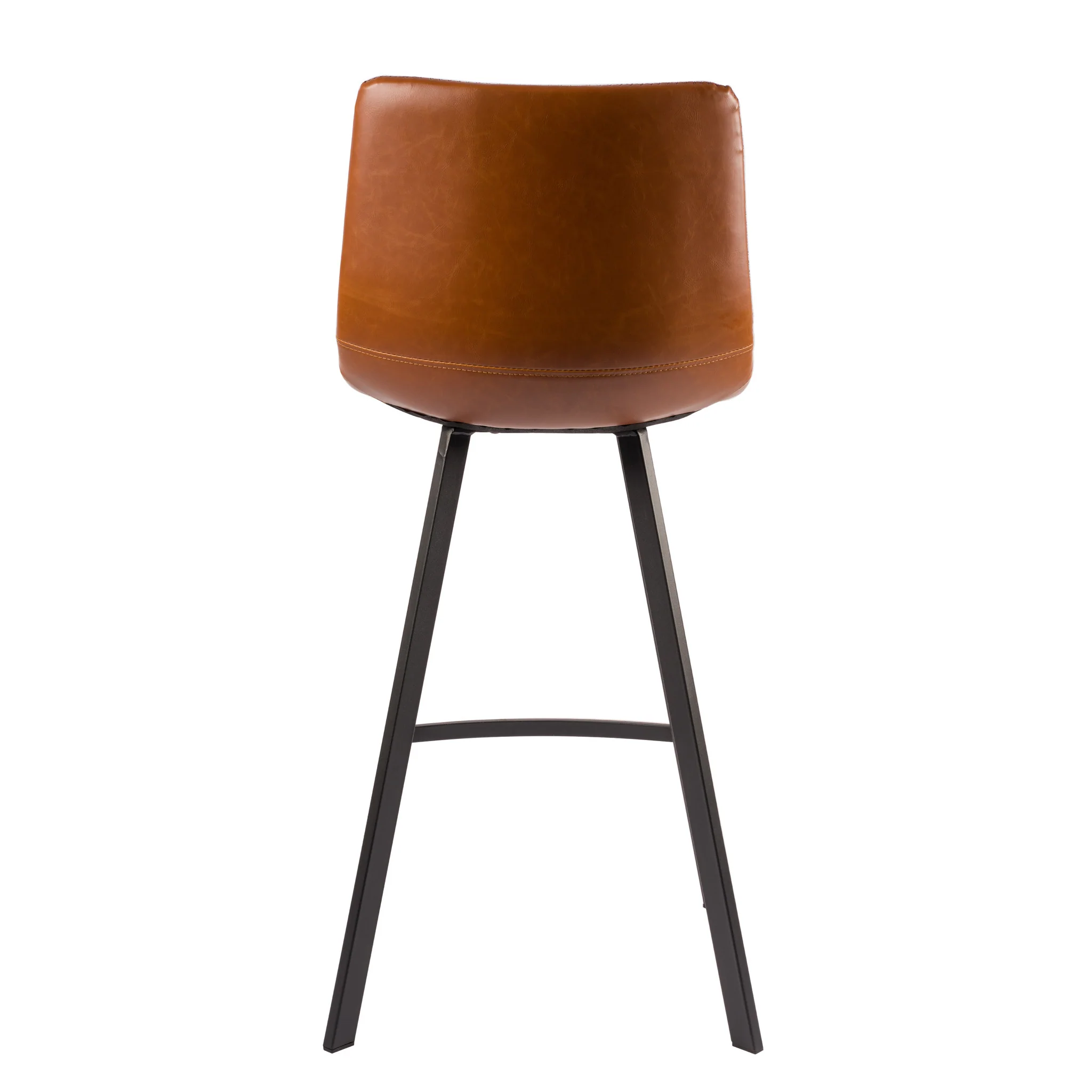 Amsterdam Barkruk - Cognac - PU Leer - Image 4