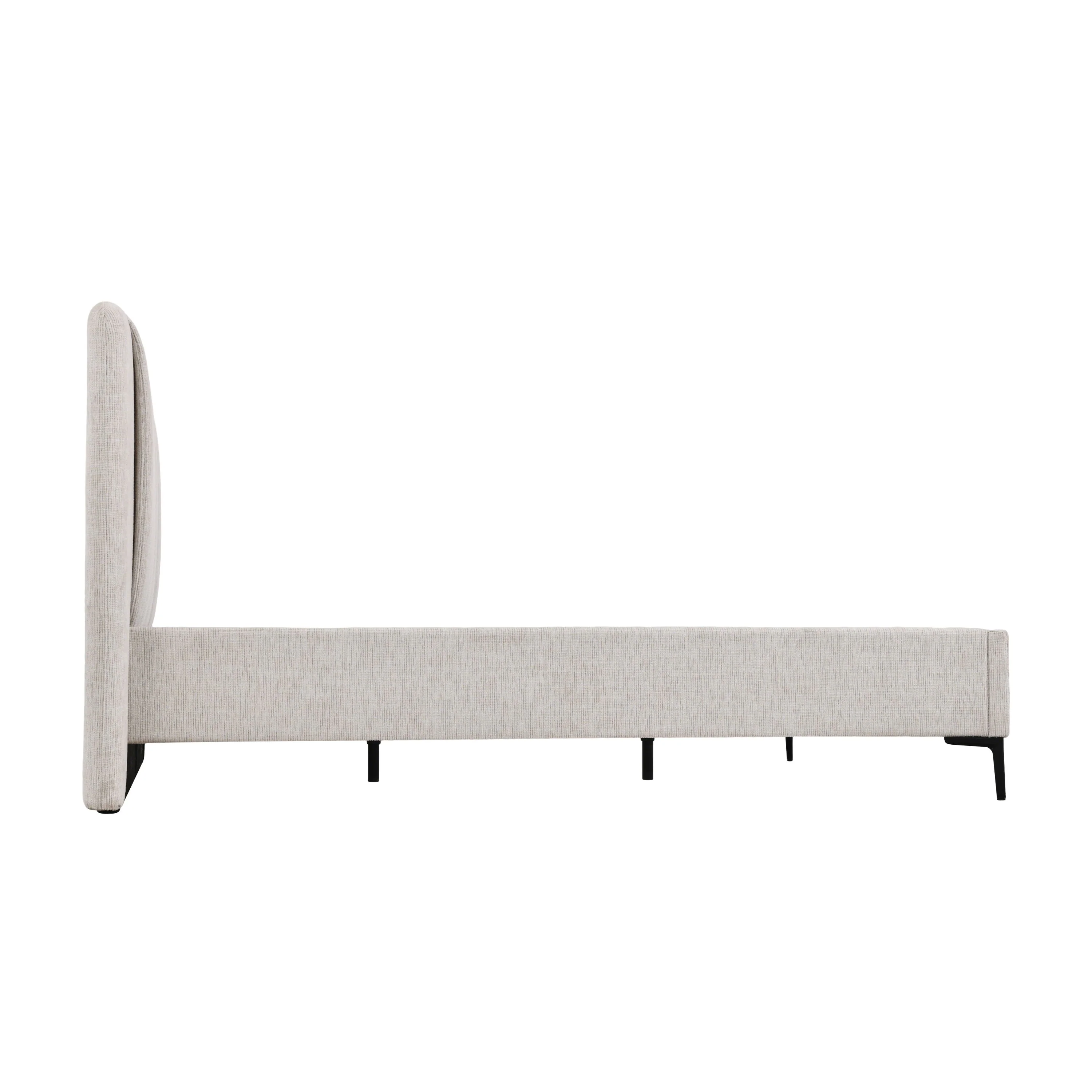 Bed Elon - Beige Chenille - 180cm x 200cm - Image 7