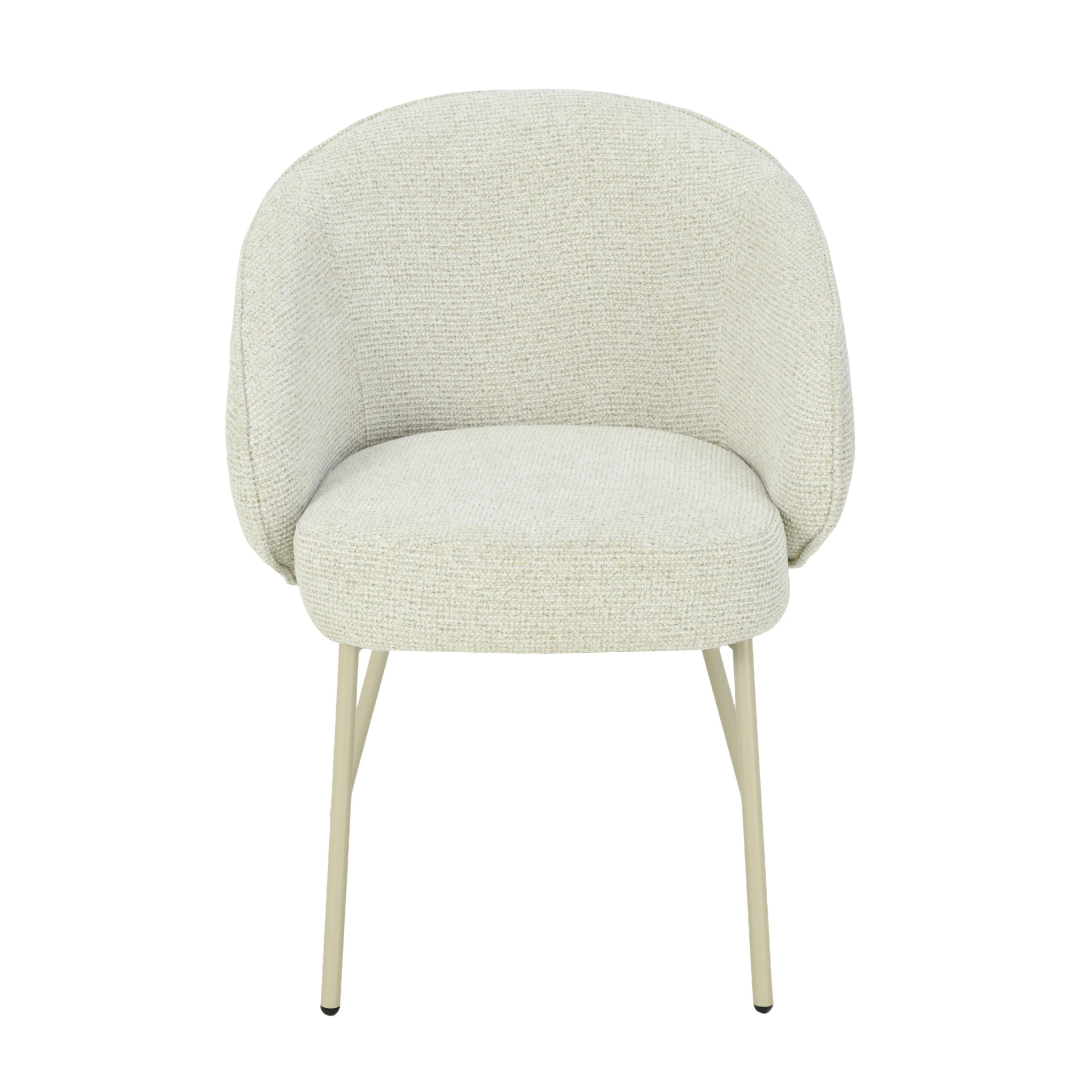 Cleo Eetkamerstoel - Beige - Beige Poten - Image 3