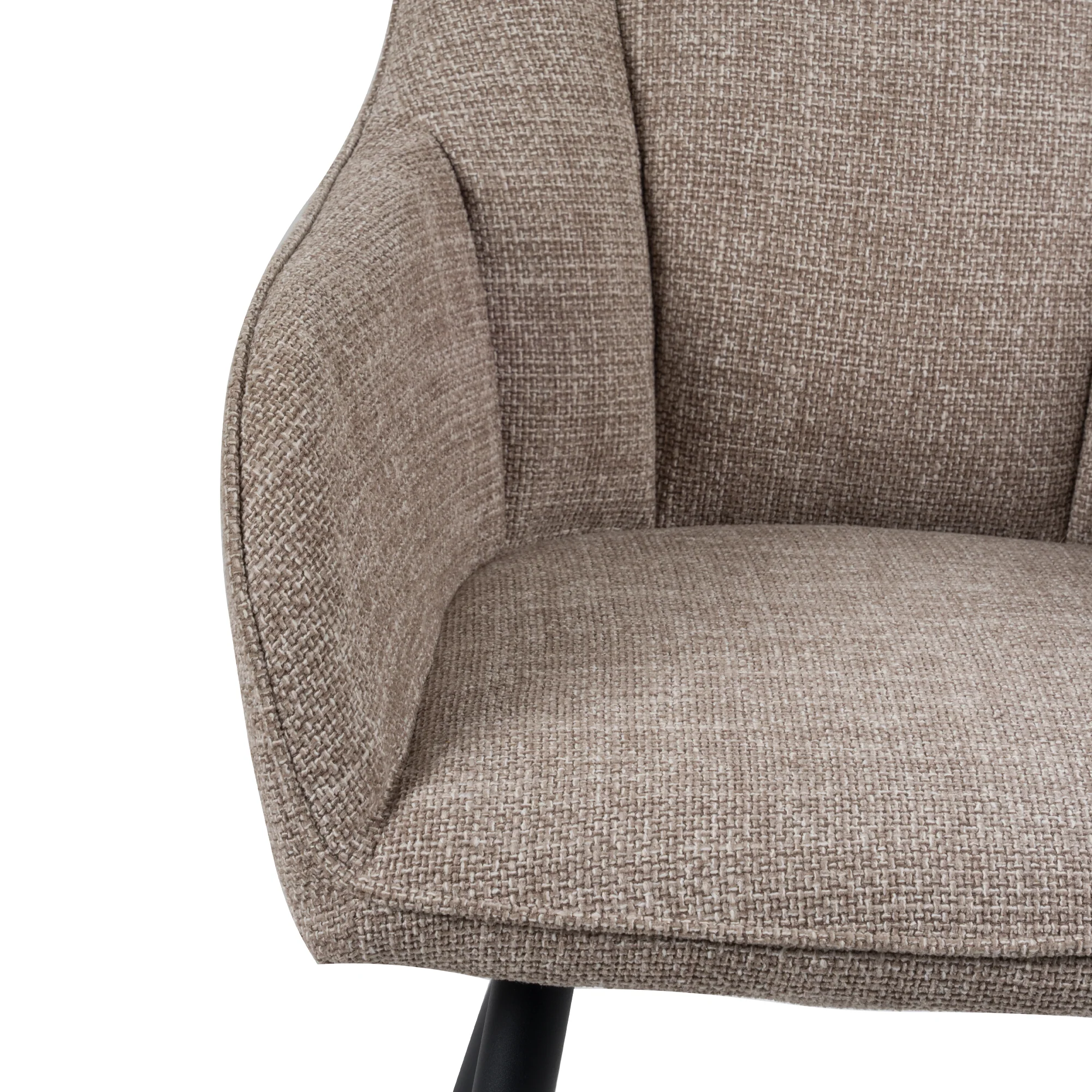 Daisy Eetkamerstoel - Beige Weave - Image 3