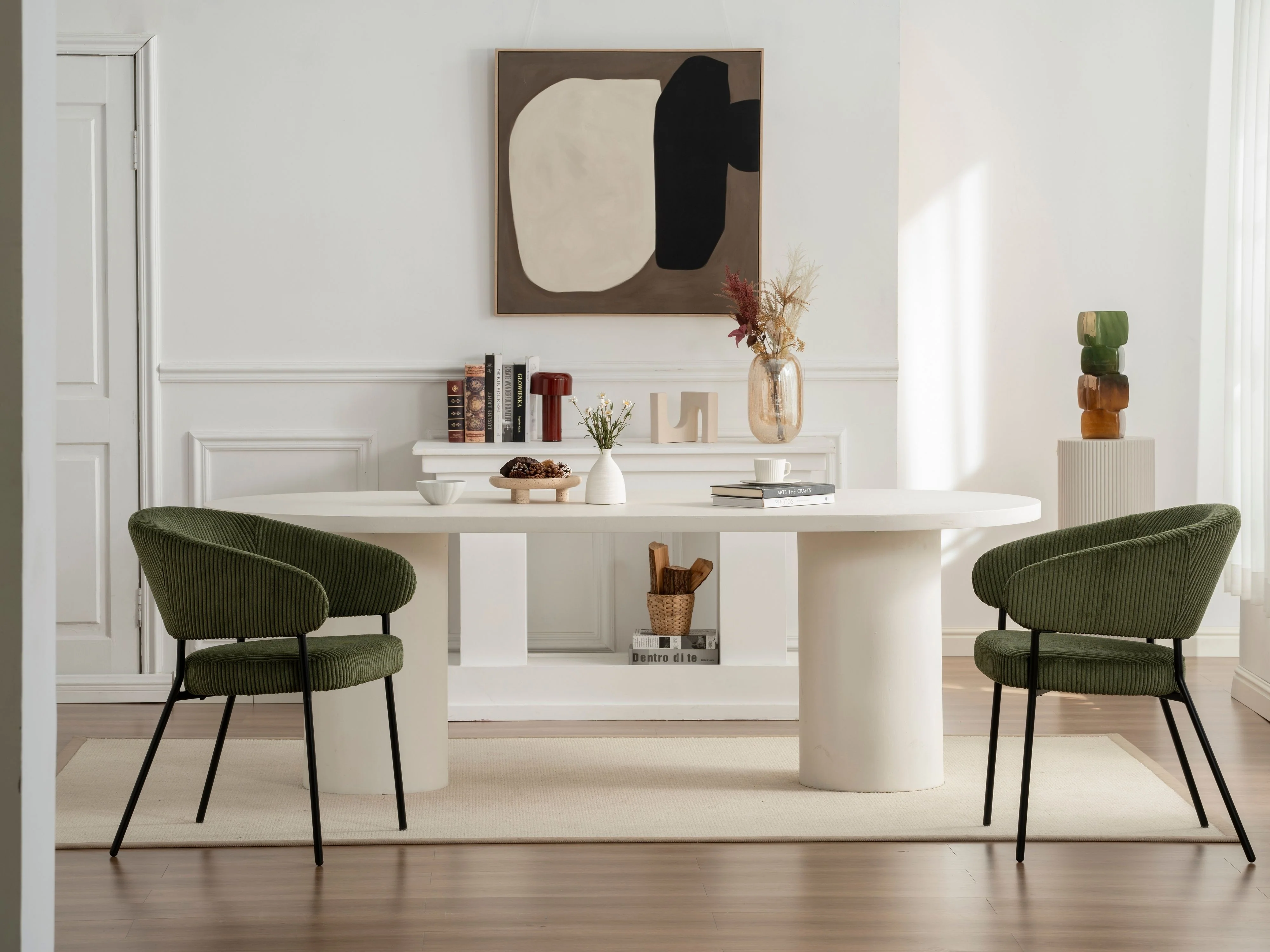 Eettafel Lima - Beige Microcement - 200cm - Image 3