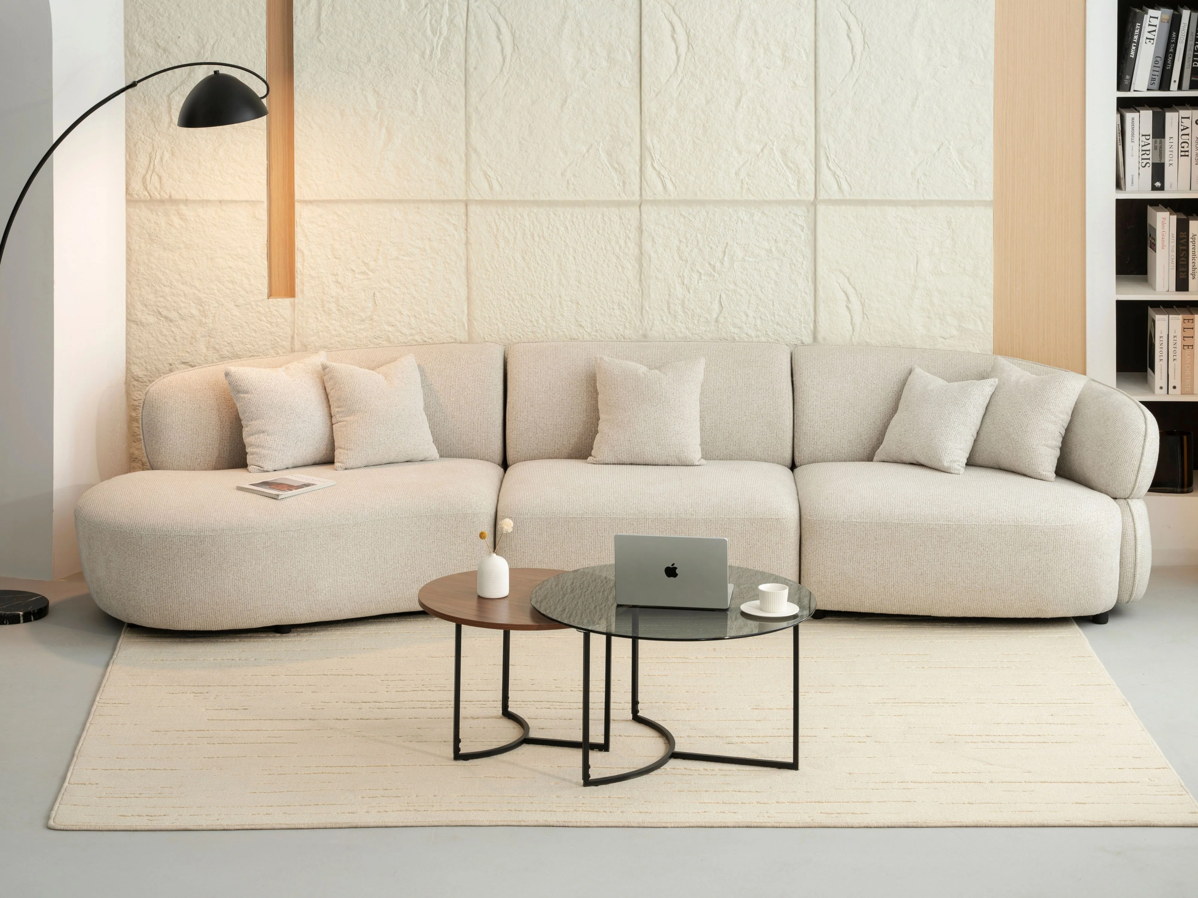 Zetel Ellips – Modulaire Japandi designbank - Image 3