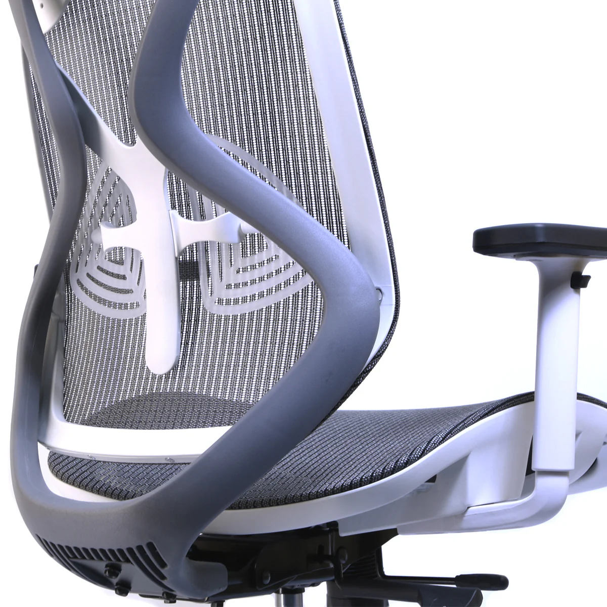 Ergonomische Bureaustoel ERGO-2 - Grijs/Wit - Image 7