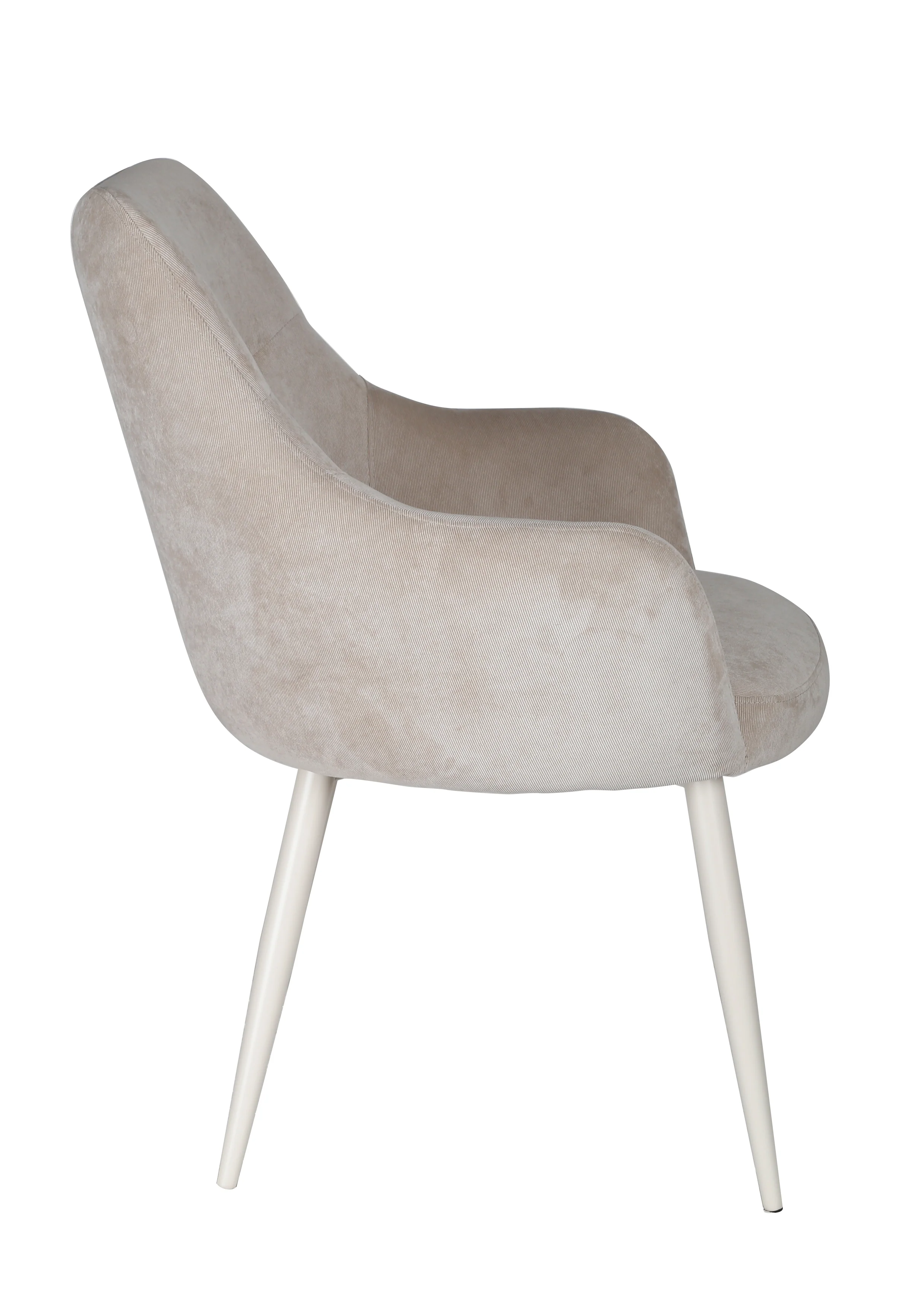 Ivy Eetkamerstoel - Beige Rib - Image 4