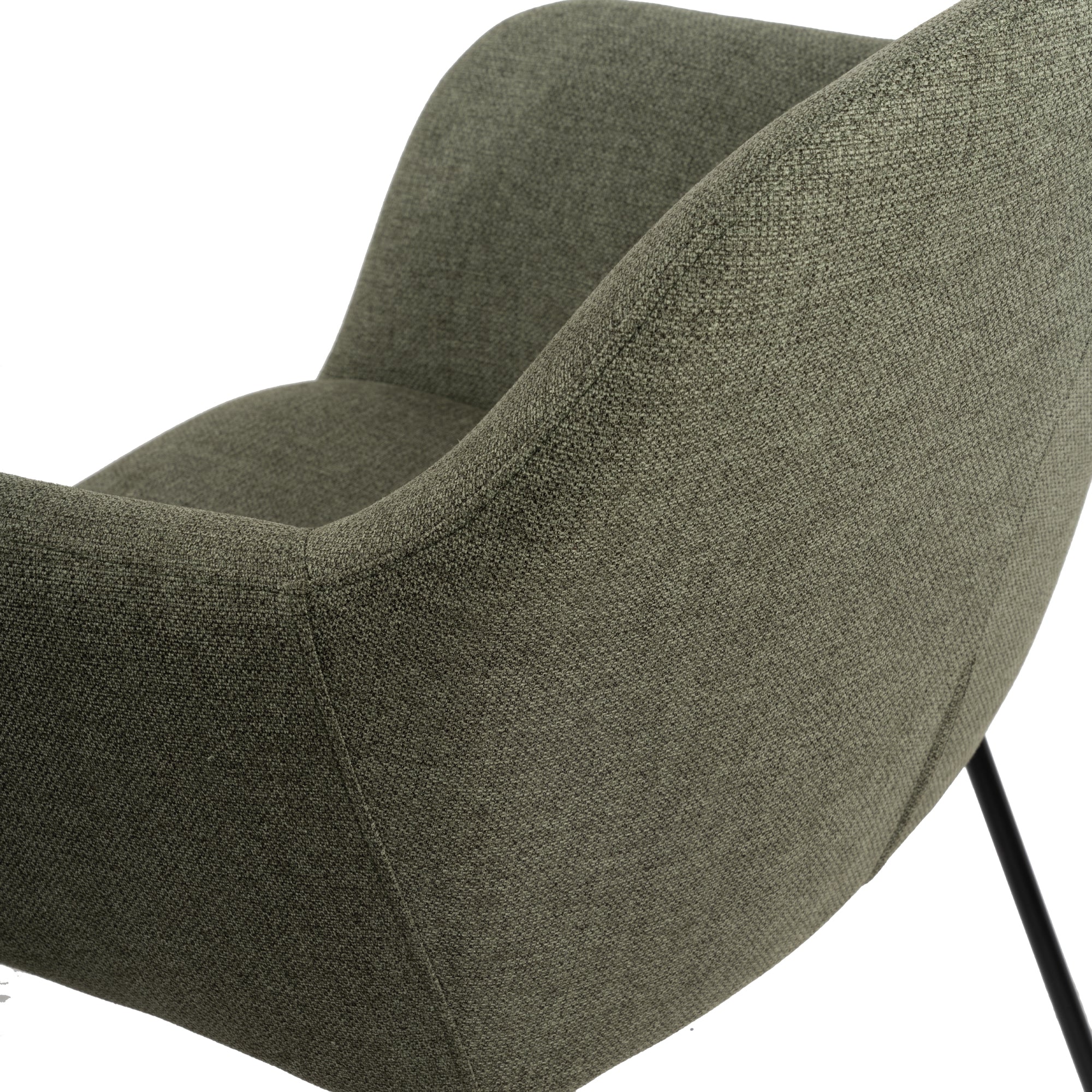 Jasmin Eetkamerstoel - Groen Weave - Image 4