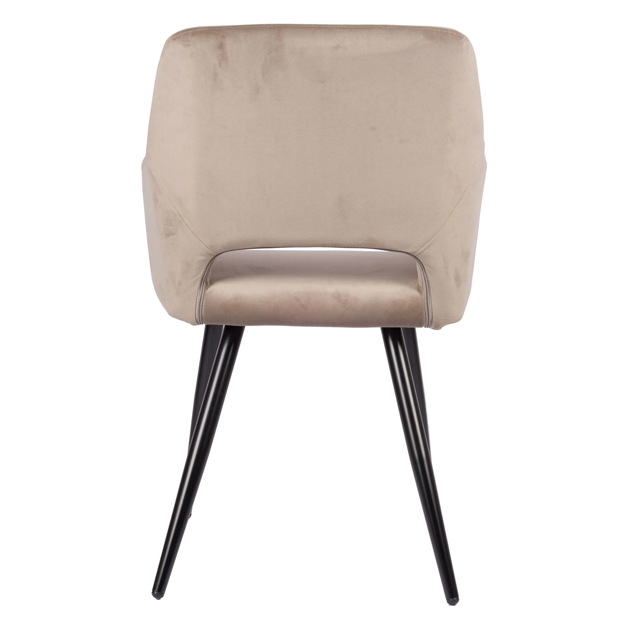 Jesper Eetkamerstoel - Beige - Velvet - Image 4