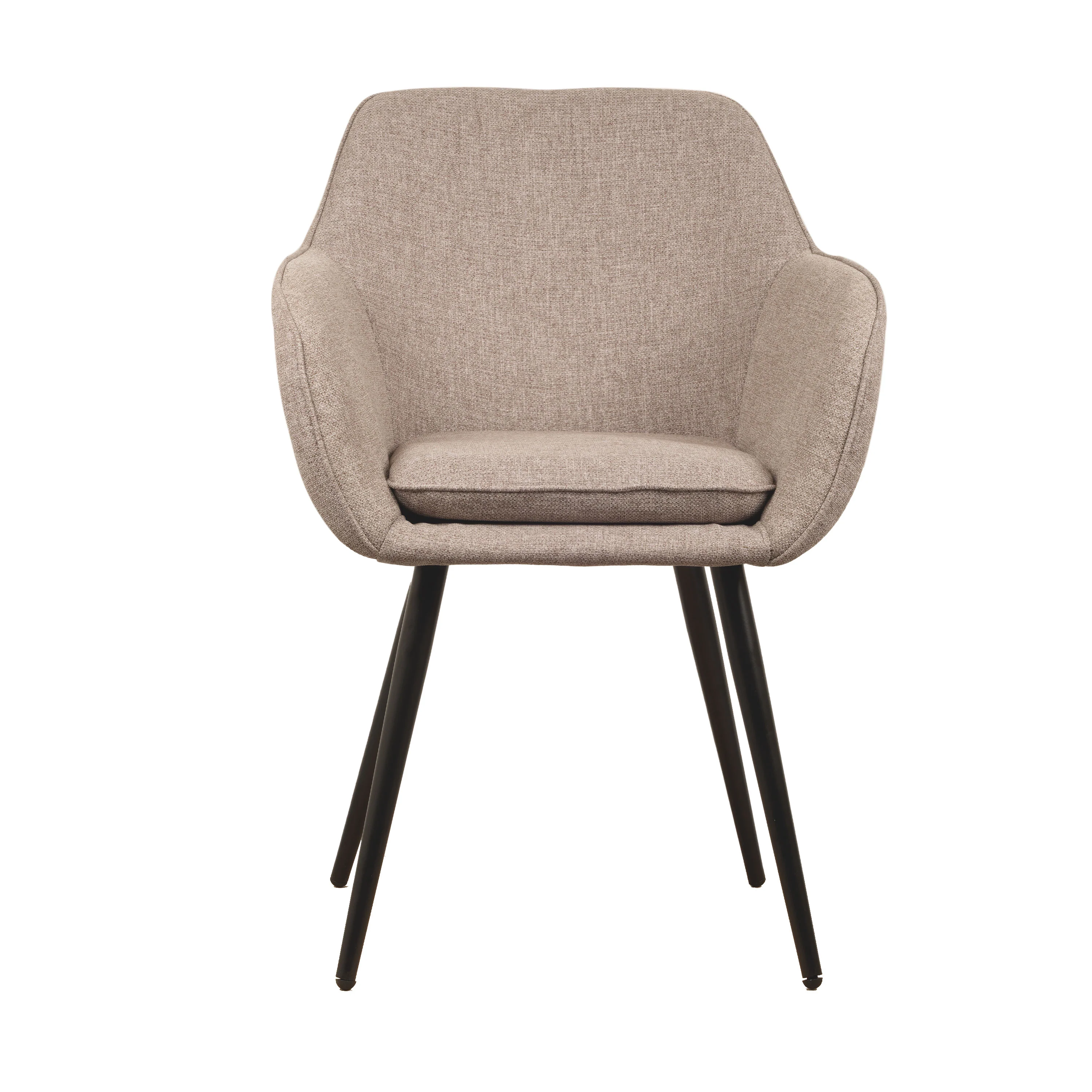 Julia Eetkamerstoel - Beige Stof - Image 3