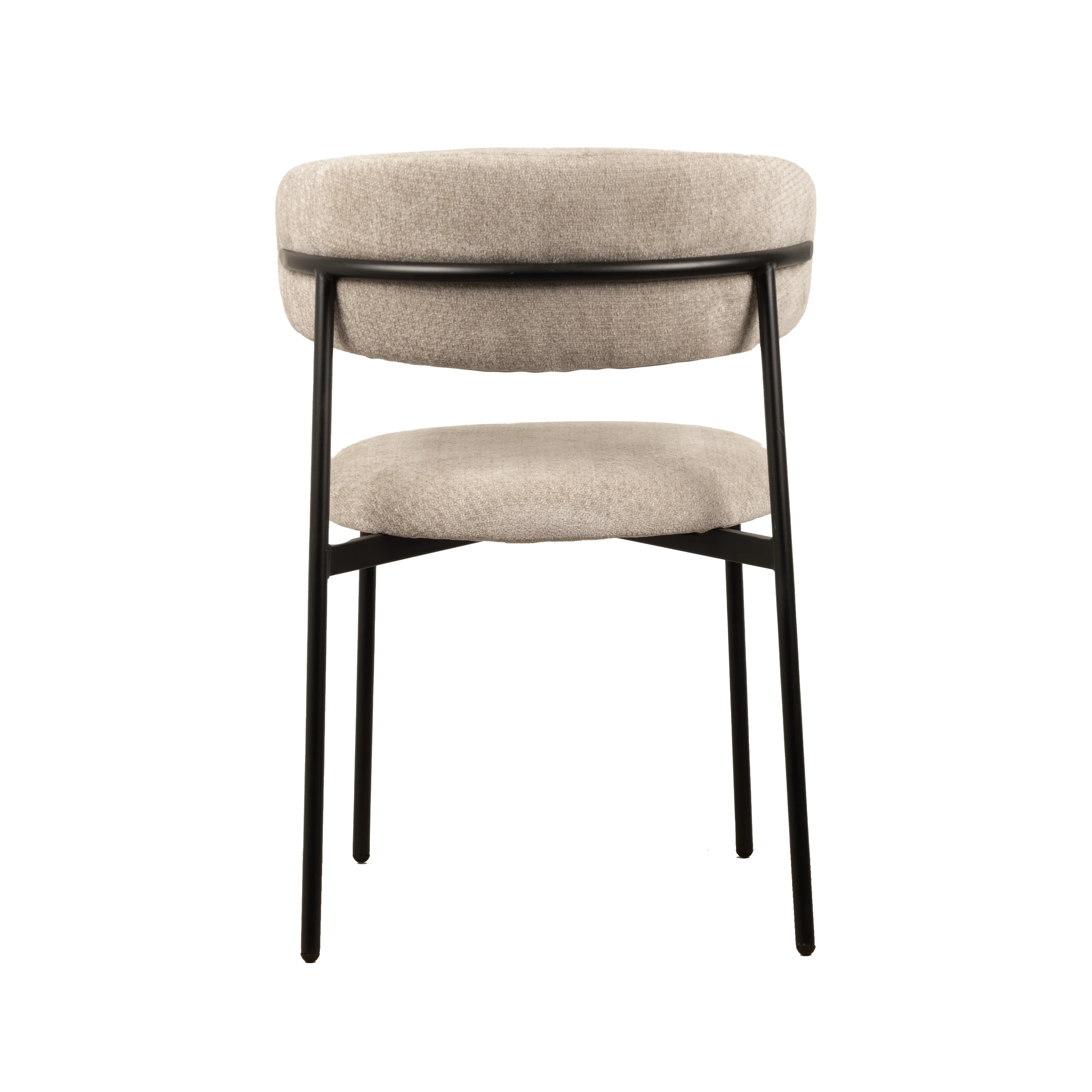 Kiara Eetkamerstoel - Beige Chenille - Image 6