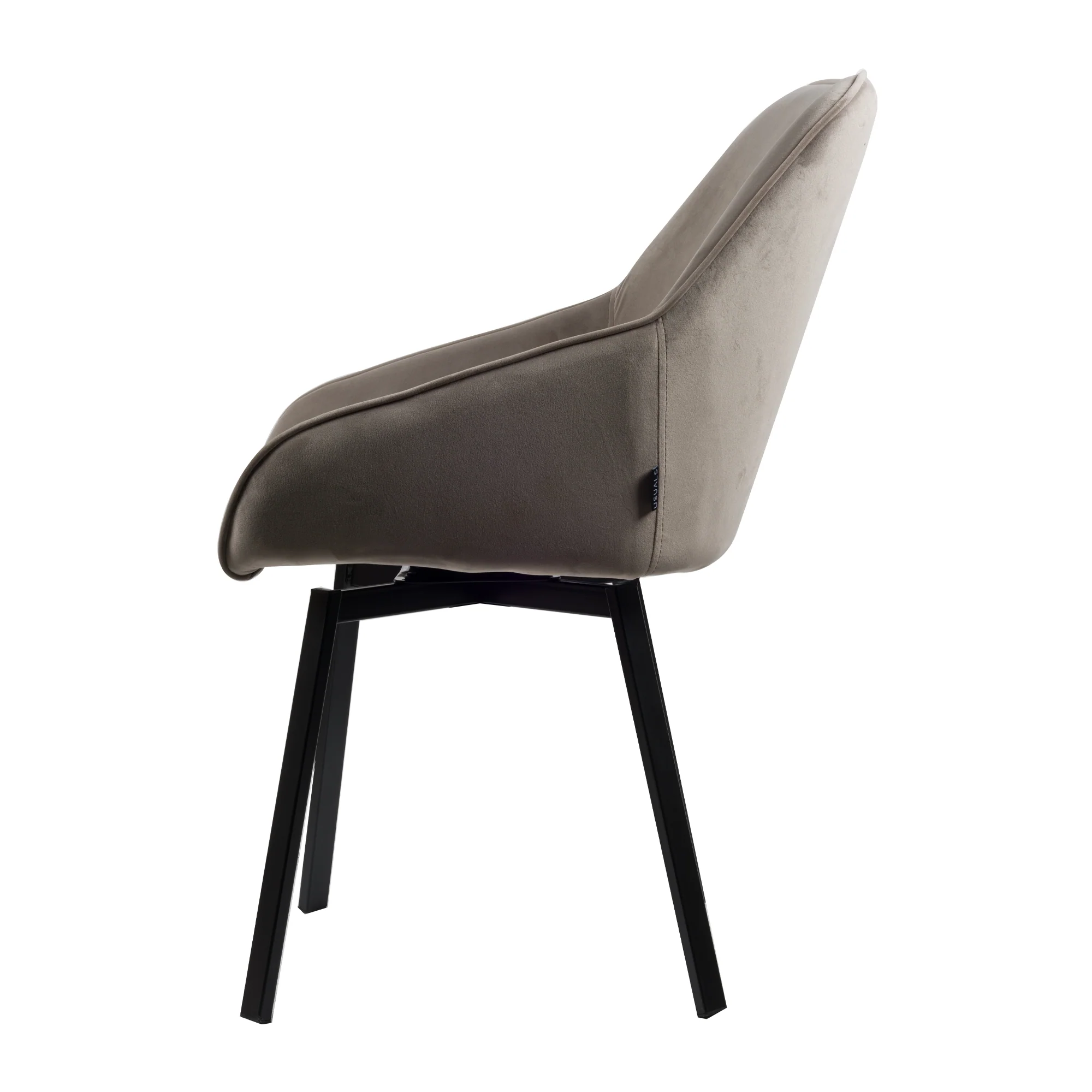 Lotus Eetkamerstoel - Beige Velvet - Image 3