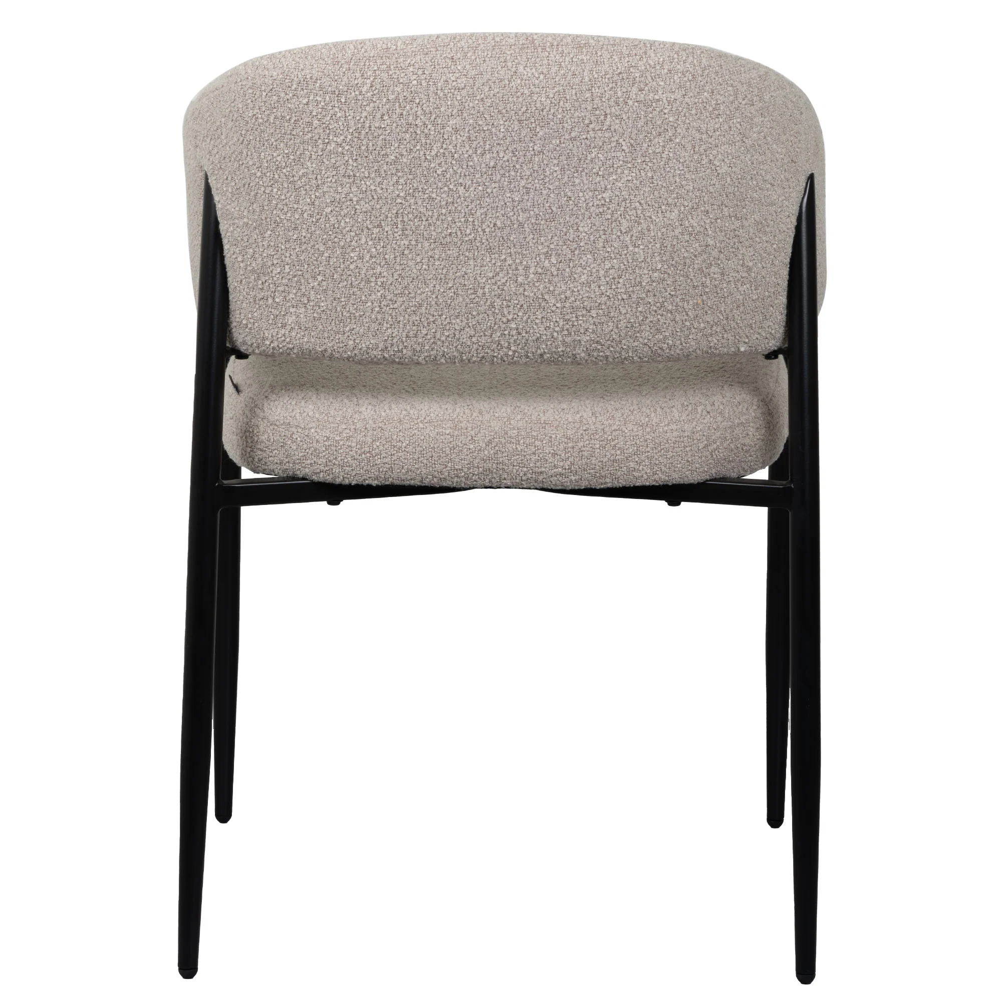 Luna Eetkamerstoel - Beige Boucle - Image 4