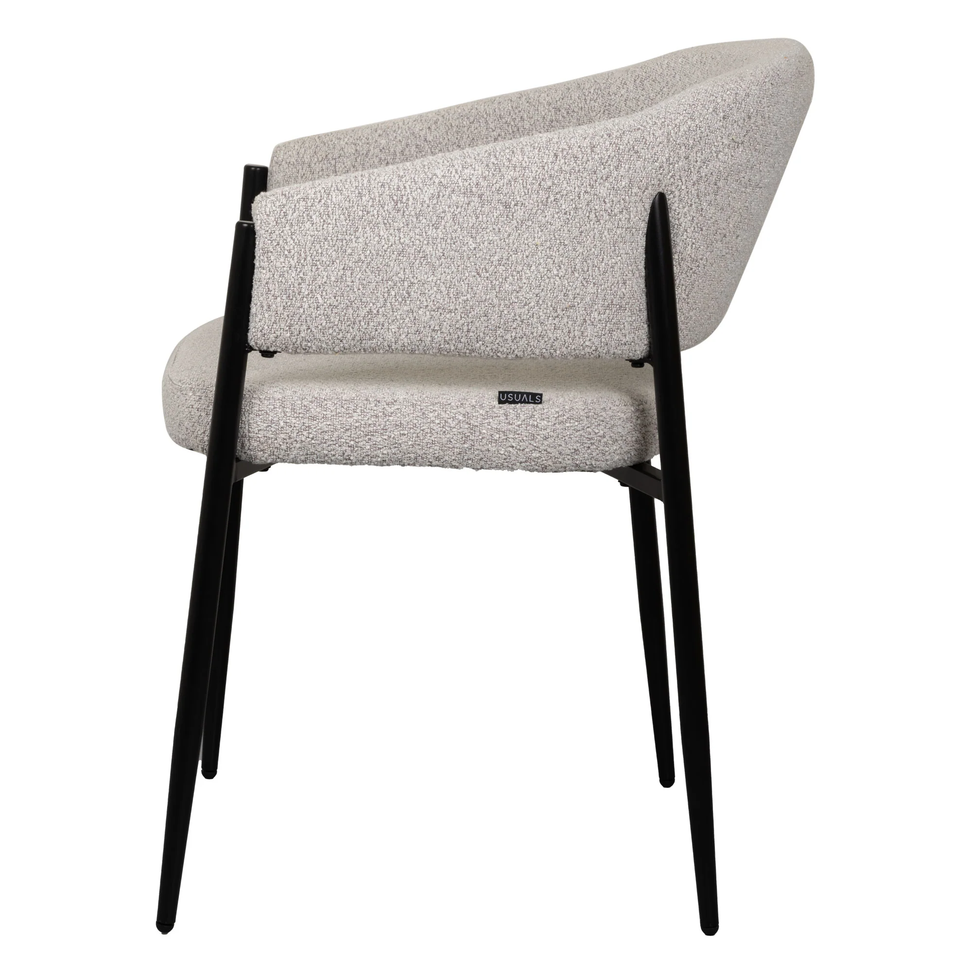 Luna Eetkamerstoel - Ecru Boucle - Image 4