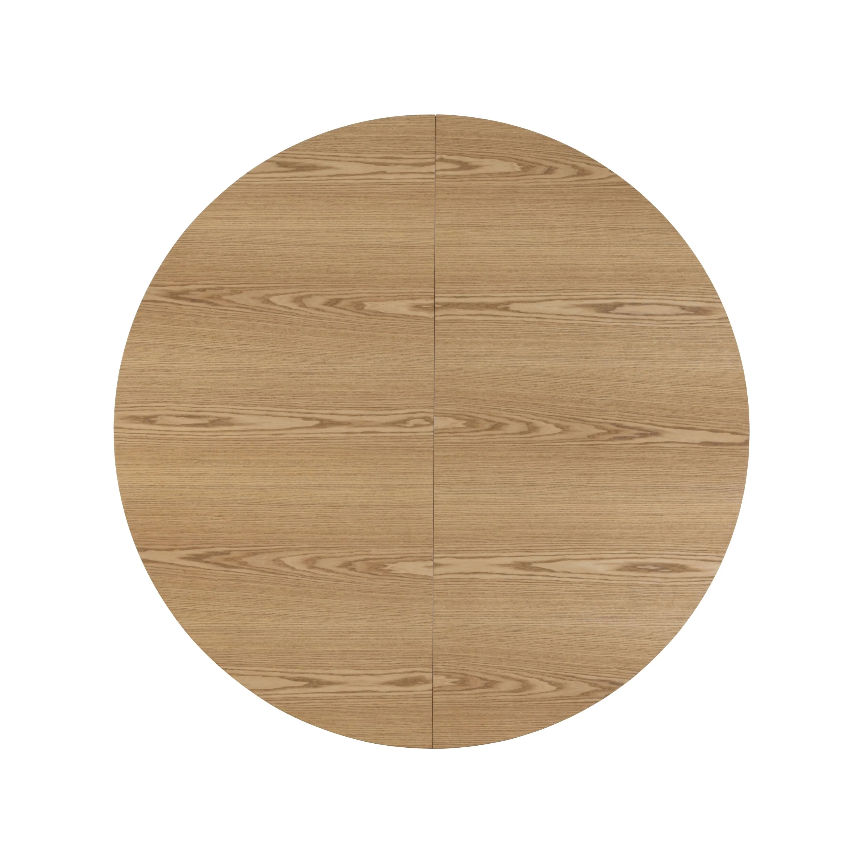 Ronde tafel Maya - Naturel Fineer - Uitschuifbaar 120-160cm - Image 7