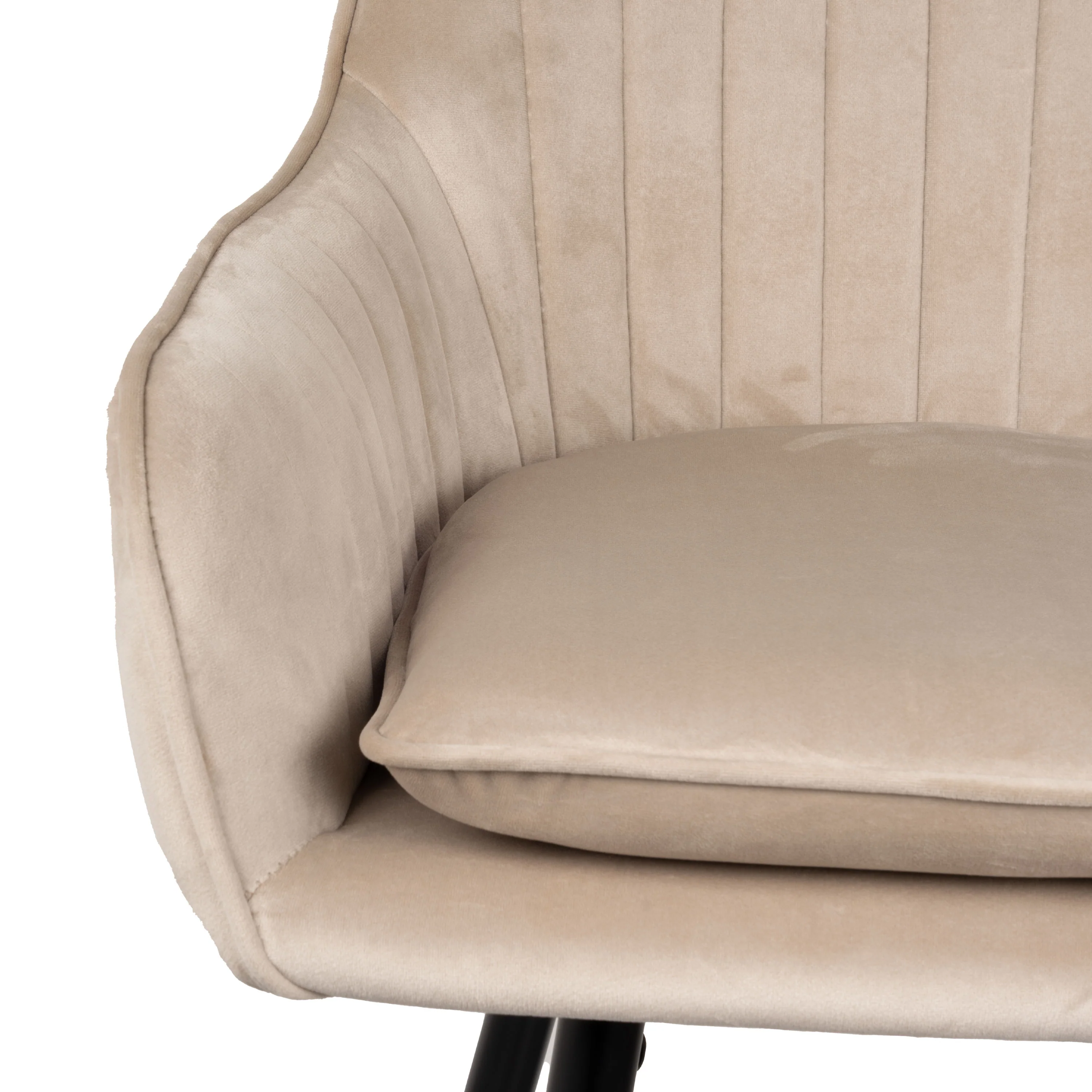 Rose Barkruk - Beige Velvet - Image 4