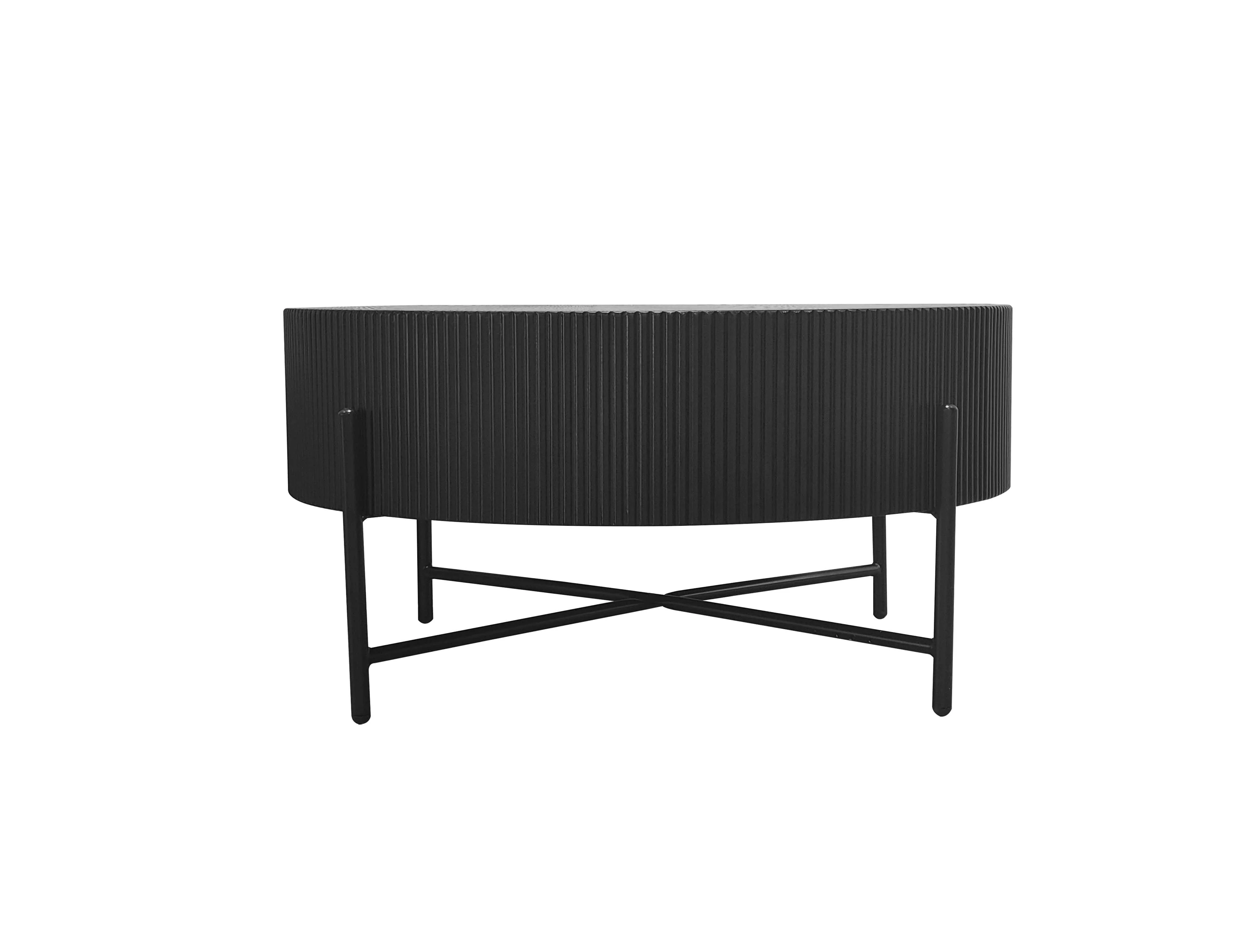 Salontafel - Zwart Houtfineer - Image 5